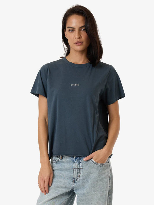 THRILLS // Minimal Thrills Relaxed Tee DARK SLATE