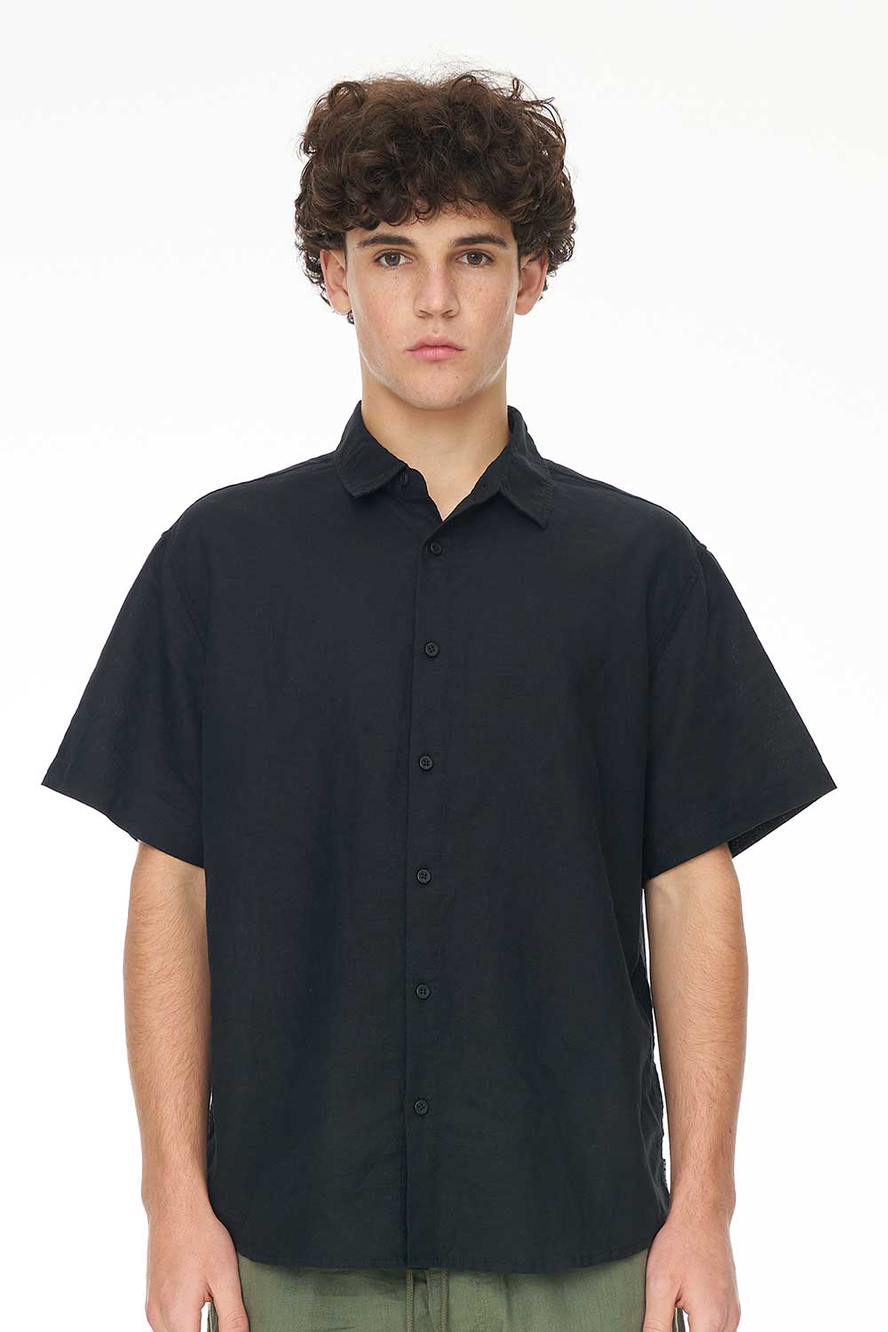 HUFFER // Lin-In SS Shirt BLACK