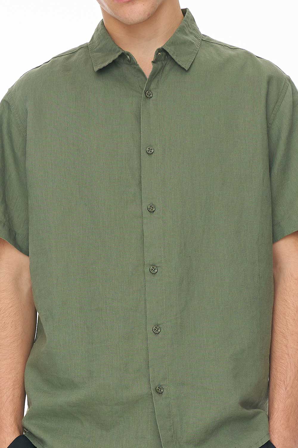 HUFFER // Lin-In SS Shirt KHAKI