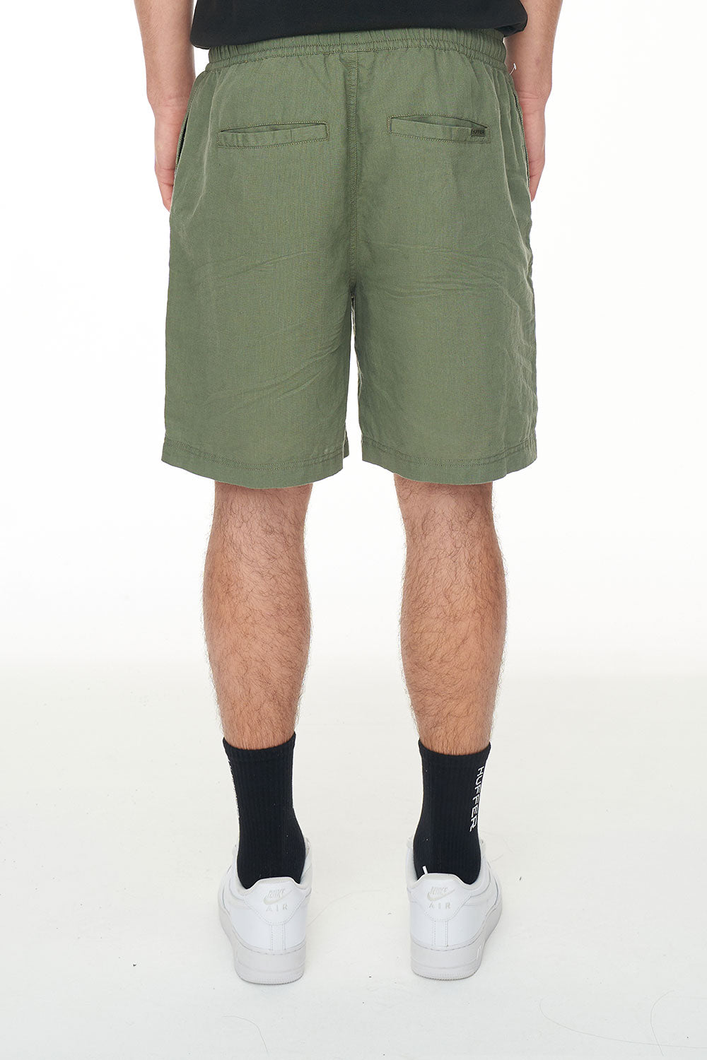 HUFFER // Lin-In Relax Short KHAKI