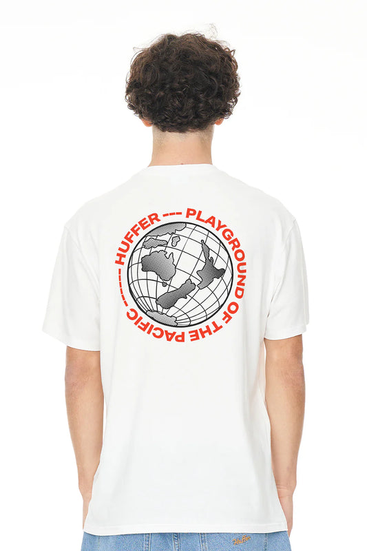 HUFFER // Sup Tee Globalise WHITE