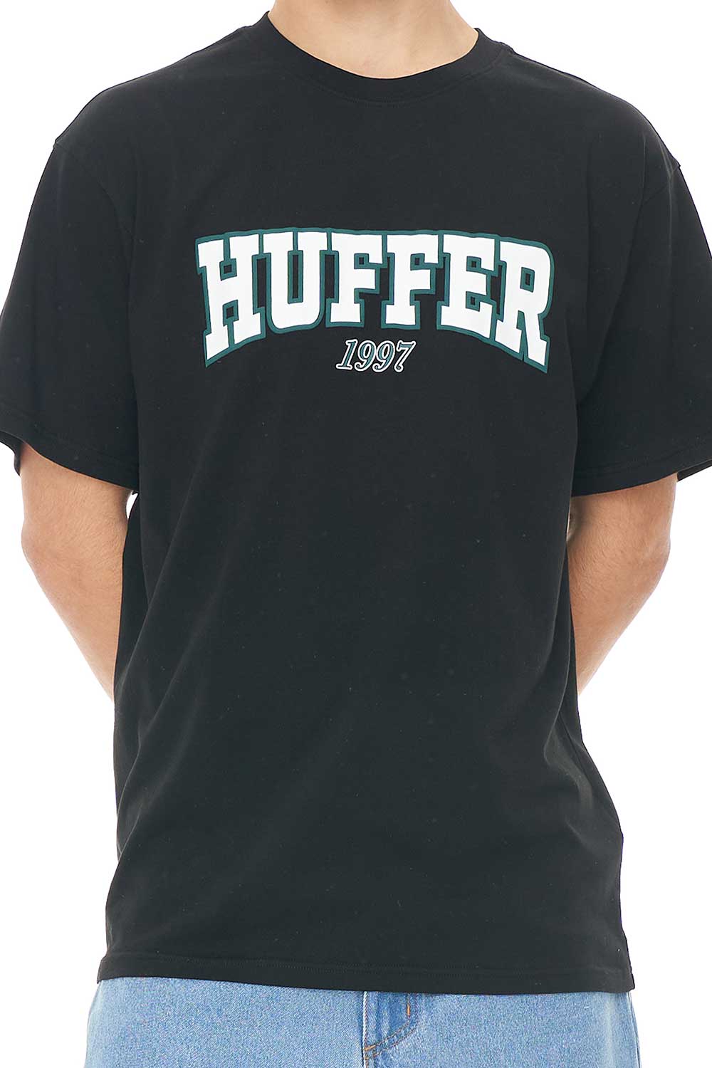 HUFFER // Sup Tee Uni BLACK