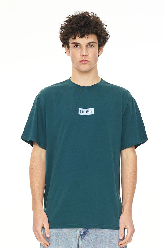 HUFFER // Sup Tee Boxed In EMERALD