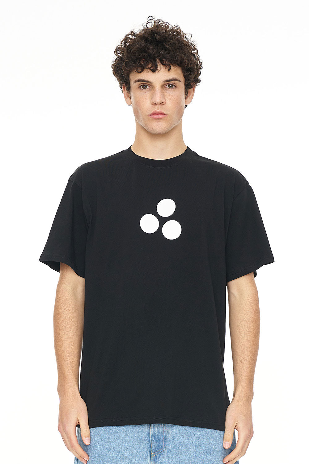 HUFFER // Sup Tee 3 BALL BLACK