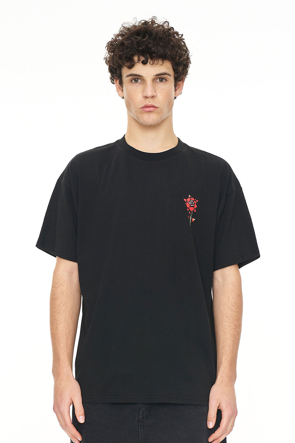 HUFFER // Block Tee Inked BLACK