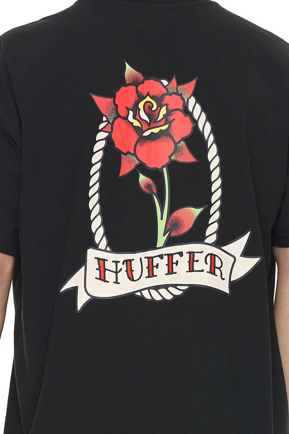 HUFFER // Block Tee Inked BLACK