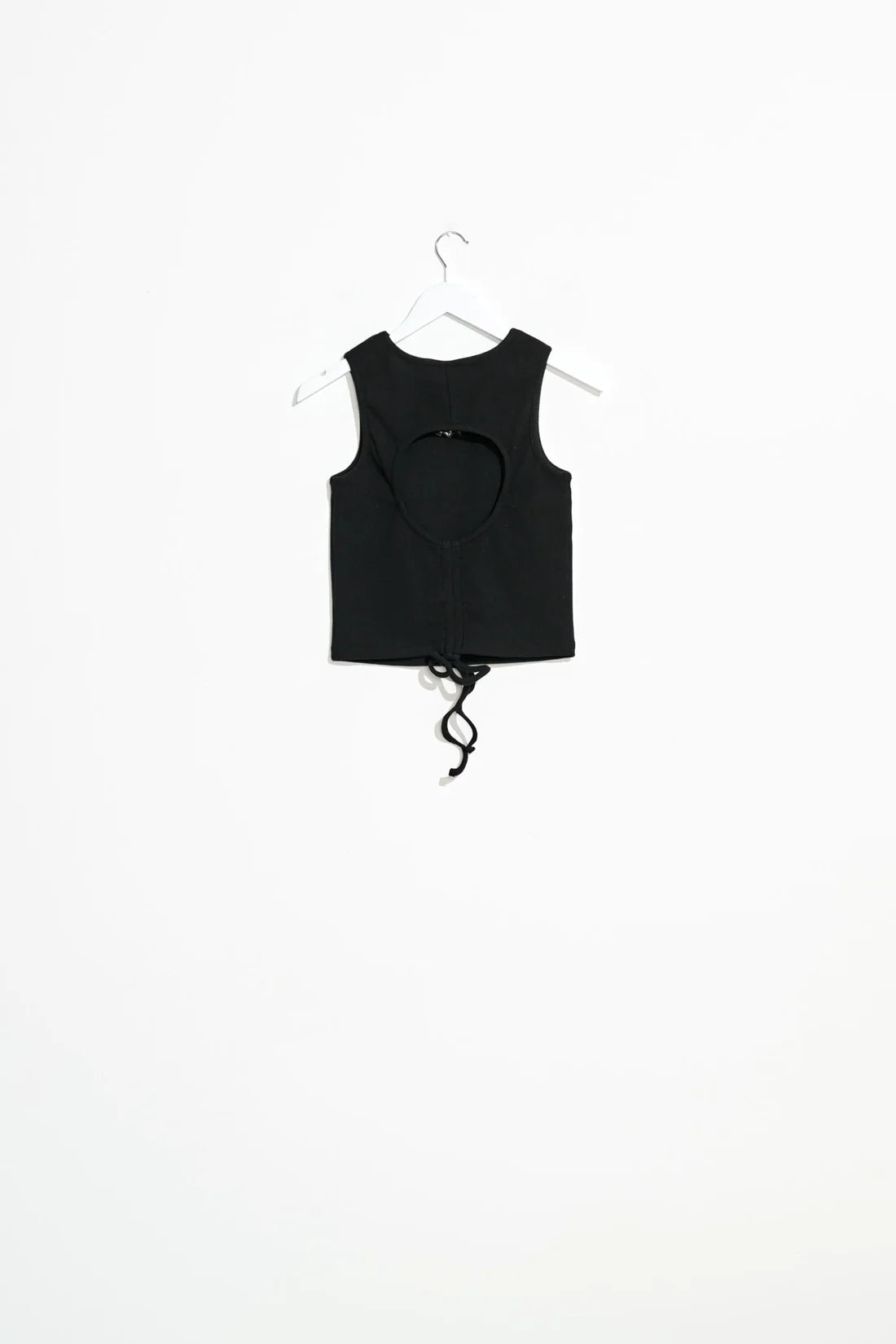 MISFIT // Multicult Cutaway Tank BLACK