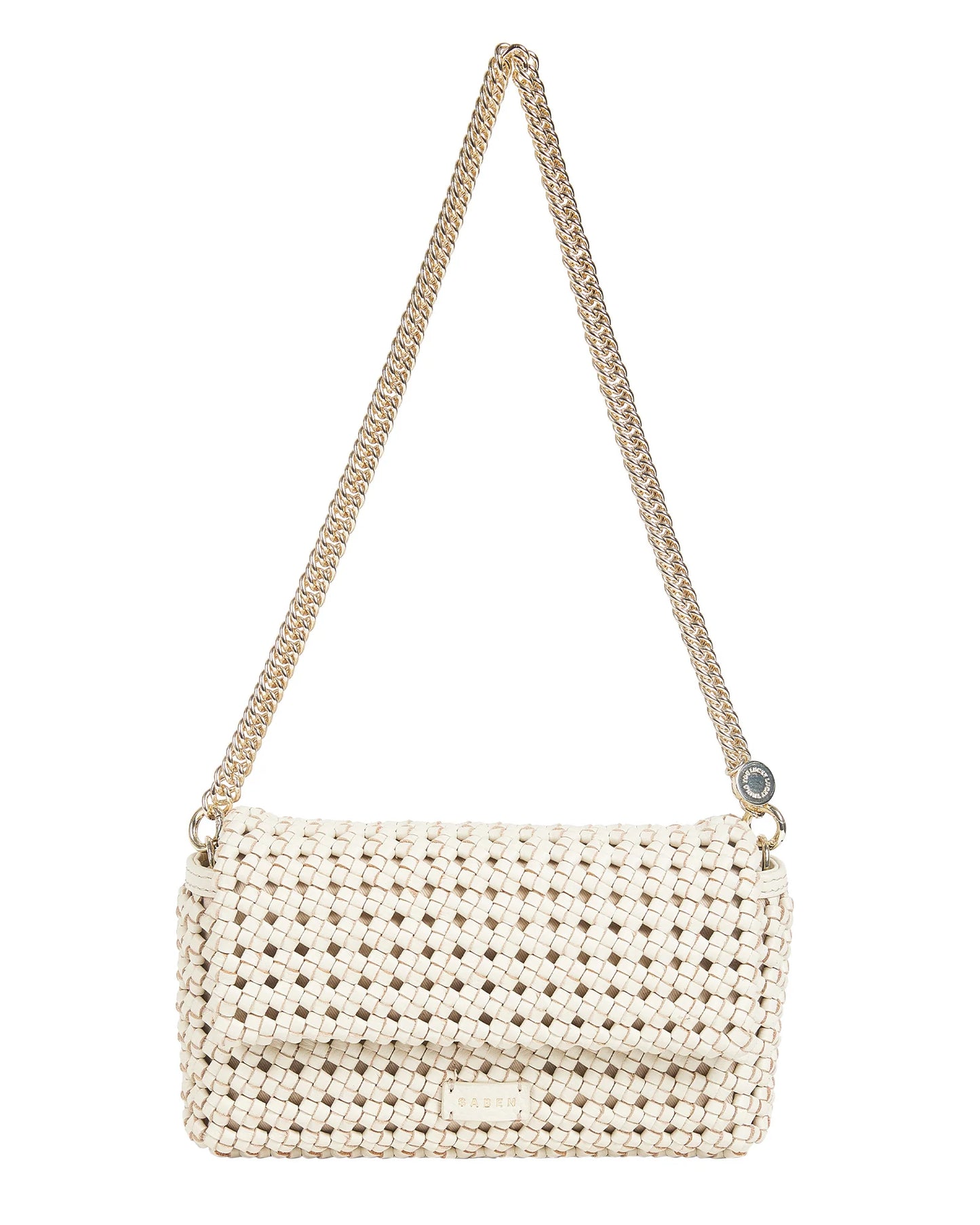 SABEN // Milla Shoulder Bag SAND FINE BRAID