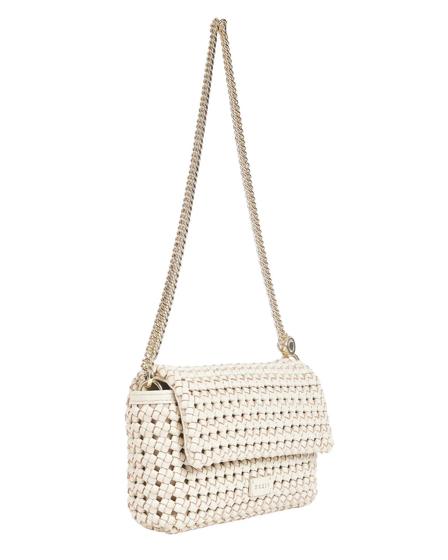 SABEN // Milla Shoulder Bag SAND FINE BRAID