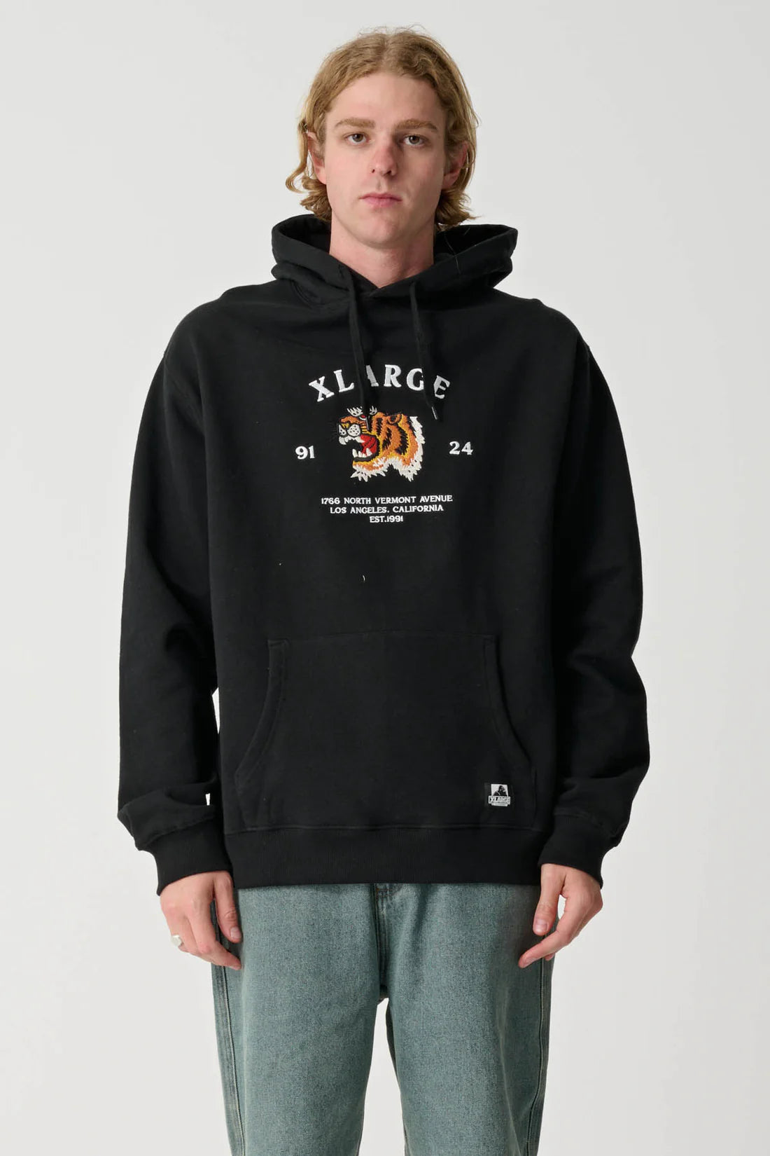 XLARGE // North Vermont Ave Hood BLACK