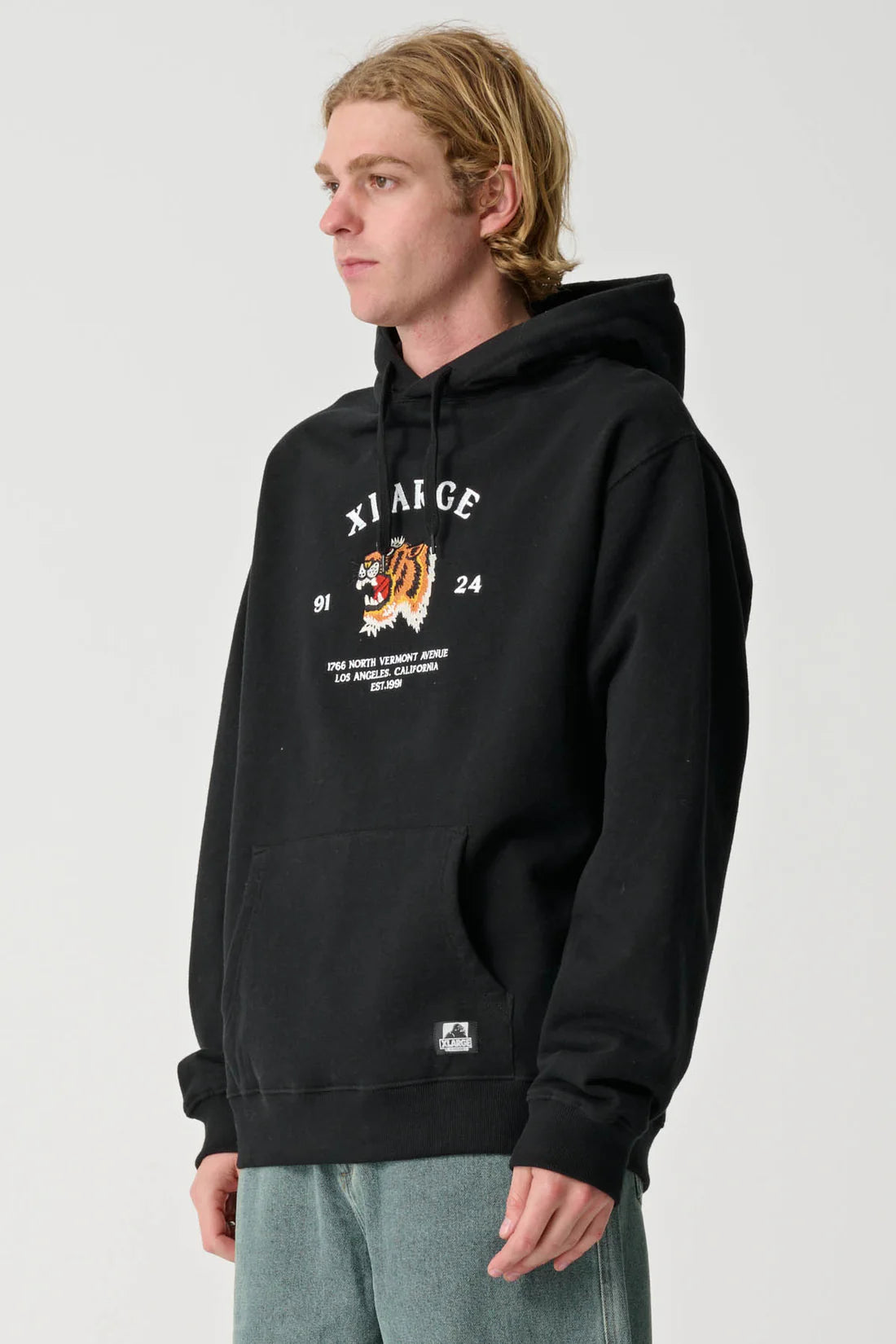 XLARGE // North Vermont Ave Hood BLACK