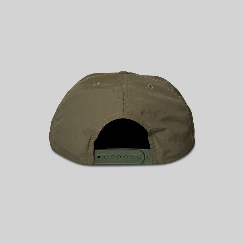 CRATE // Nylon Scripted Cap KHAKI