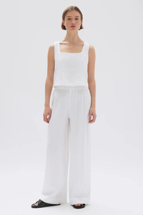 ASSEMBLY LABEL // Nilsa Pant WHITE