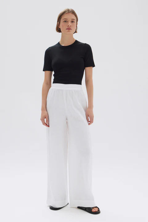 ASSEMBLY LABEL // Nilsa Pant WHITE