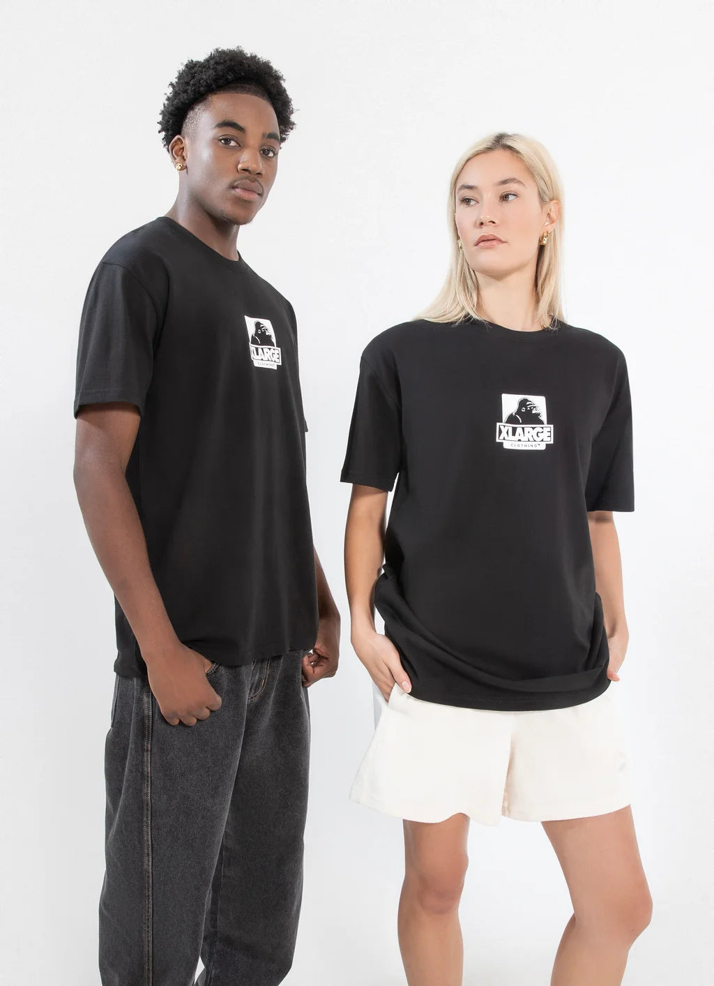 XLARGE // 91 OG SS Tee SOLID BLACK