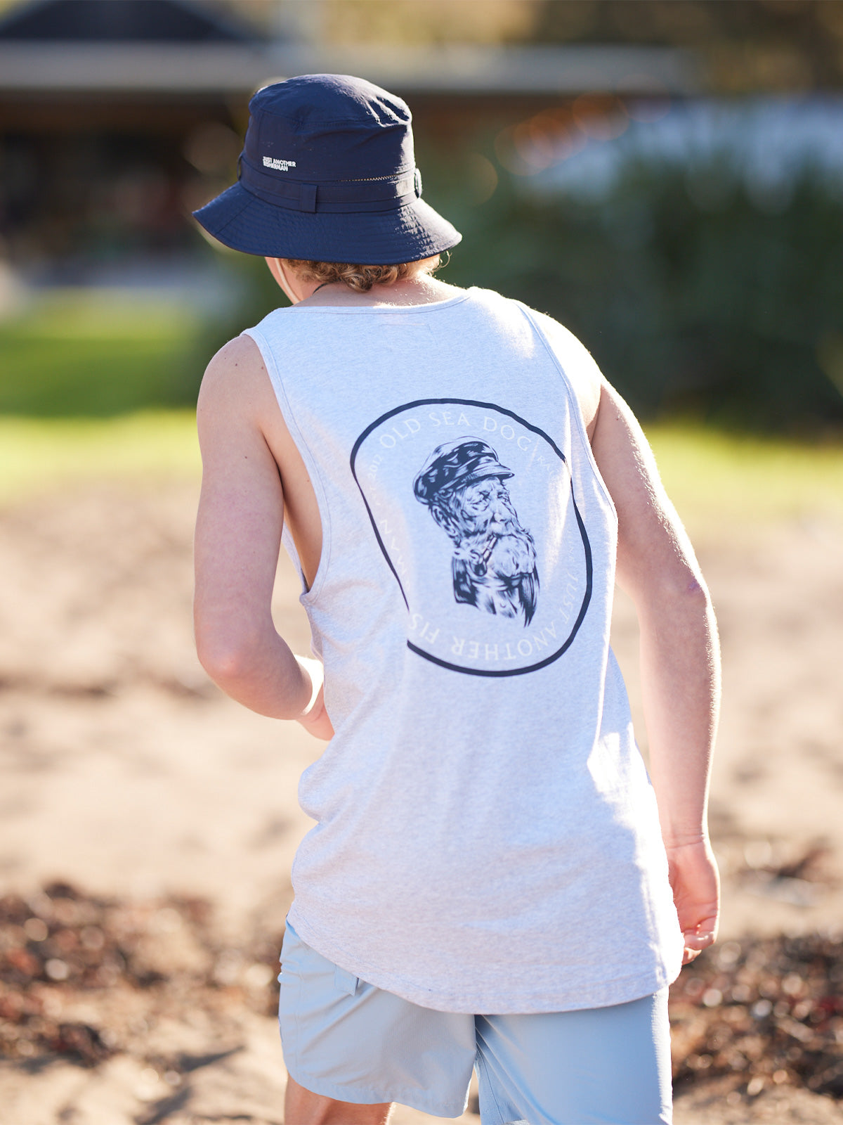 JAF // Old Sea Dog Singlet GREY MARLE