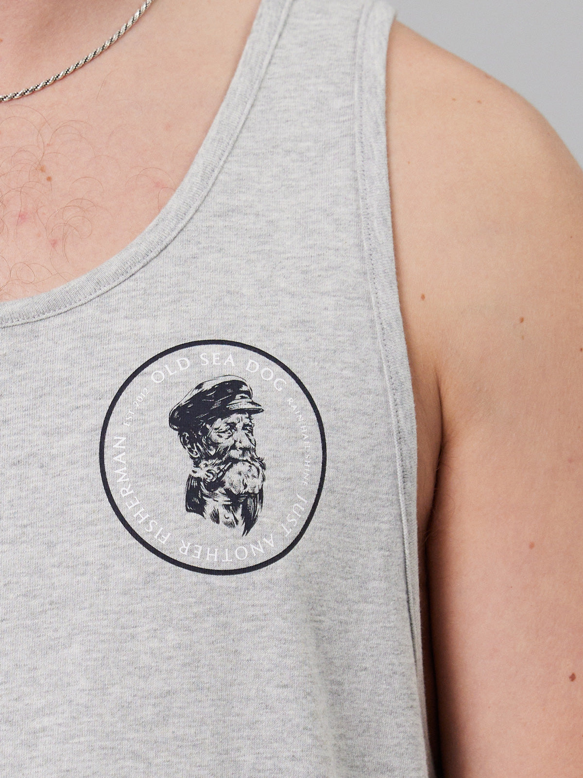 JAF // Old Sea Dog Singlet GREY MARLE