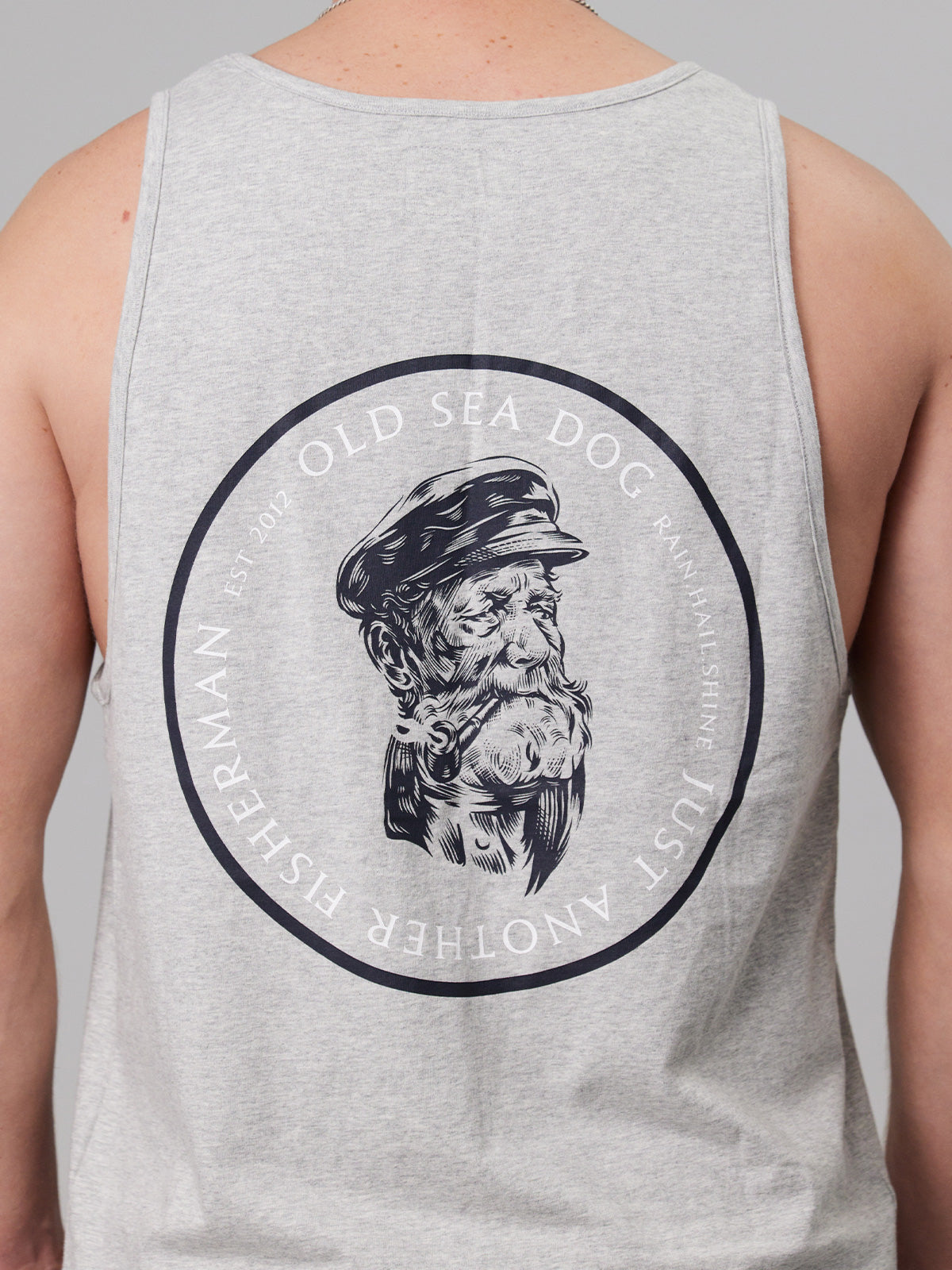 JAF // Old Sea Dog Singlet GREY MARLE