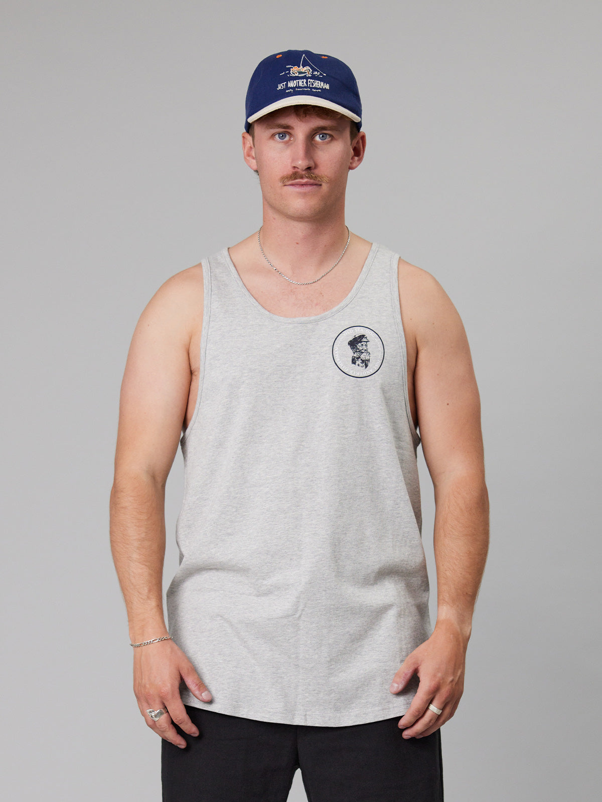 JAF // Old Sea Dog Singlet GREY MARLE