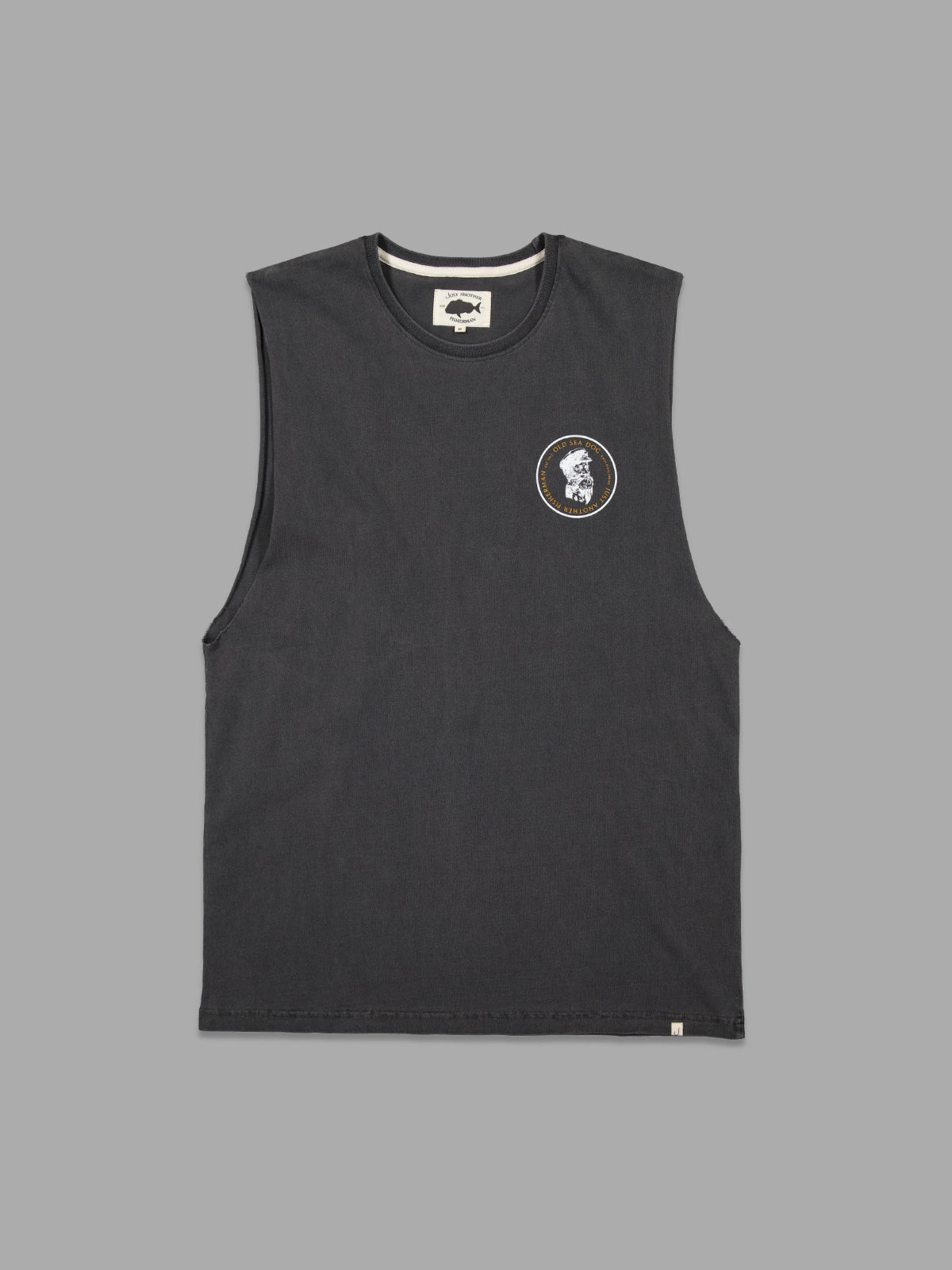 JAF // Old Sea Dog Tank AGED BLACK/ORANGE