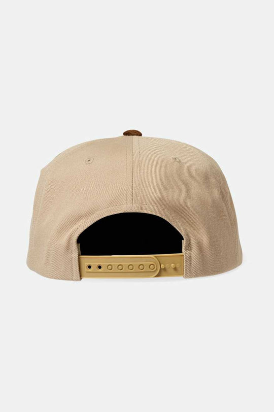 BRIXTON // Oath III Snapback KHAKI/SEPIA