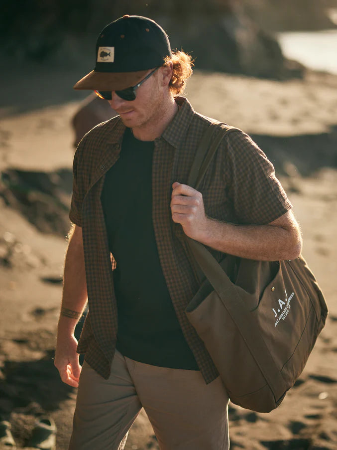 JAF // Old Sea Dog Cap BLACK/BROWN