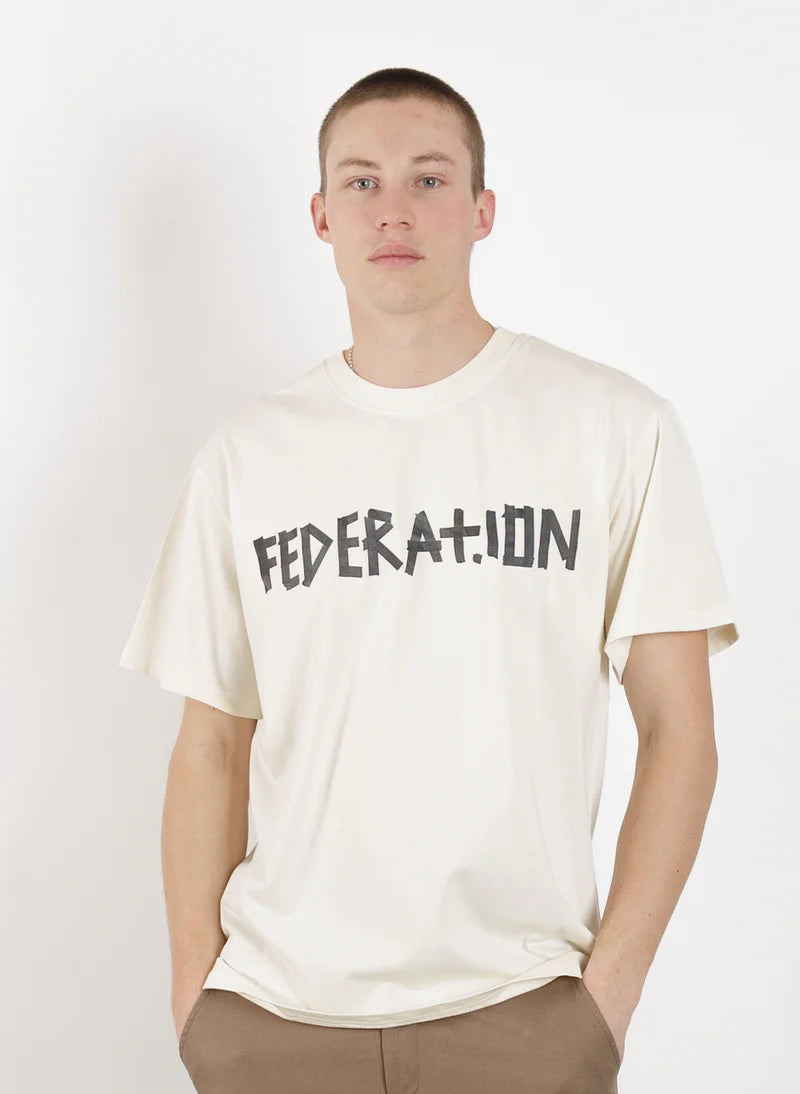 FEDERATION // Our Tee Classic Tape BONE