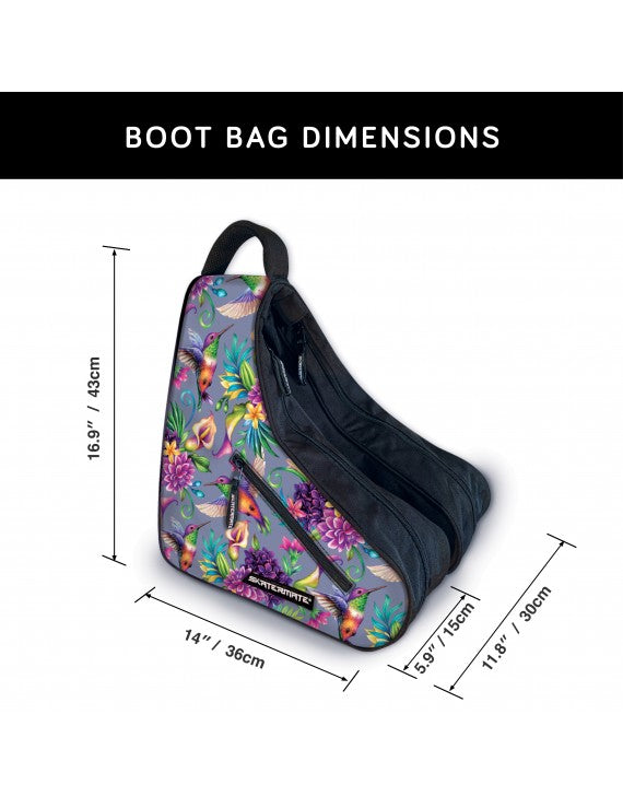 SKATERMATE // Boot Bag BIRD PARADISE