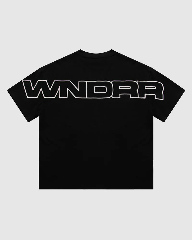 WNDRR // Patron Heavy Weight Tee BLACK