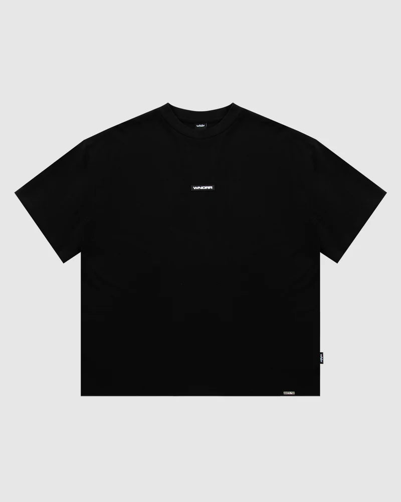 WNDRR // Patron Heavy Weight Tee BLACK