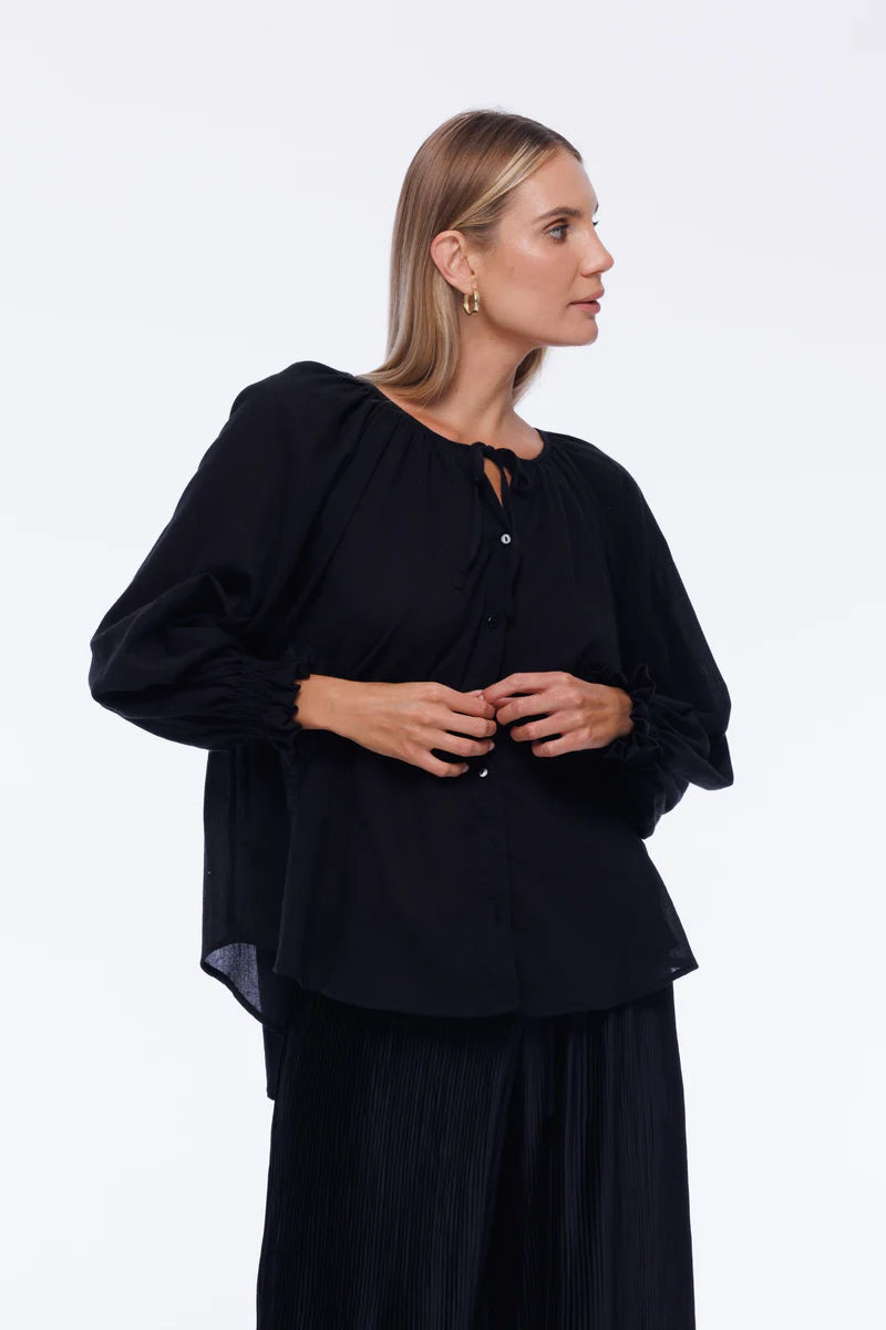 BLAK // Ruthie Blouse BLACK