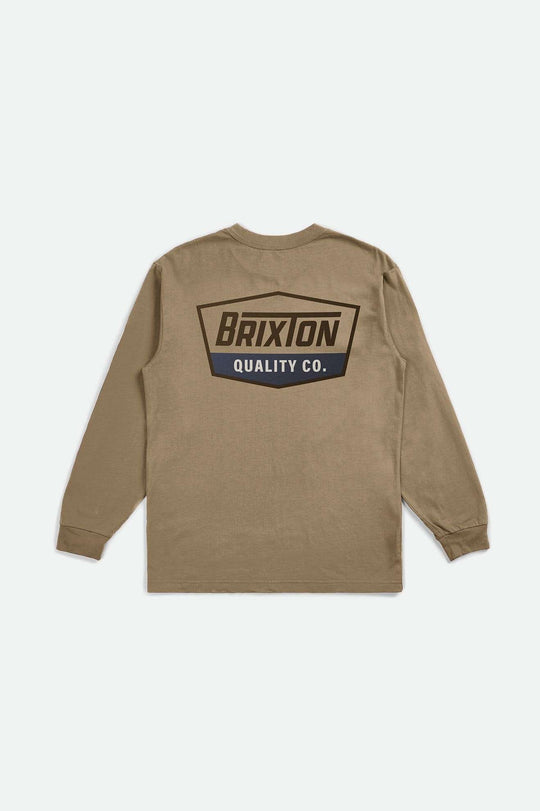 BRIXTON // Regal LS Tee TIGERS EYE