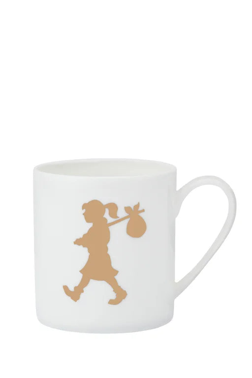 KAREN WALKER // Runaway Mug WHITE GOLD