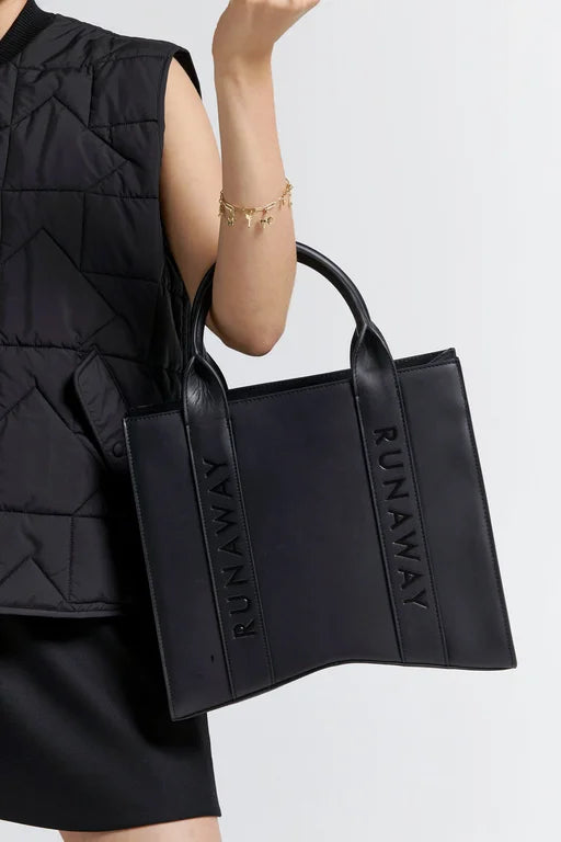 KAREN WALKER // Runaway Walker Tote BLACK