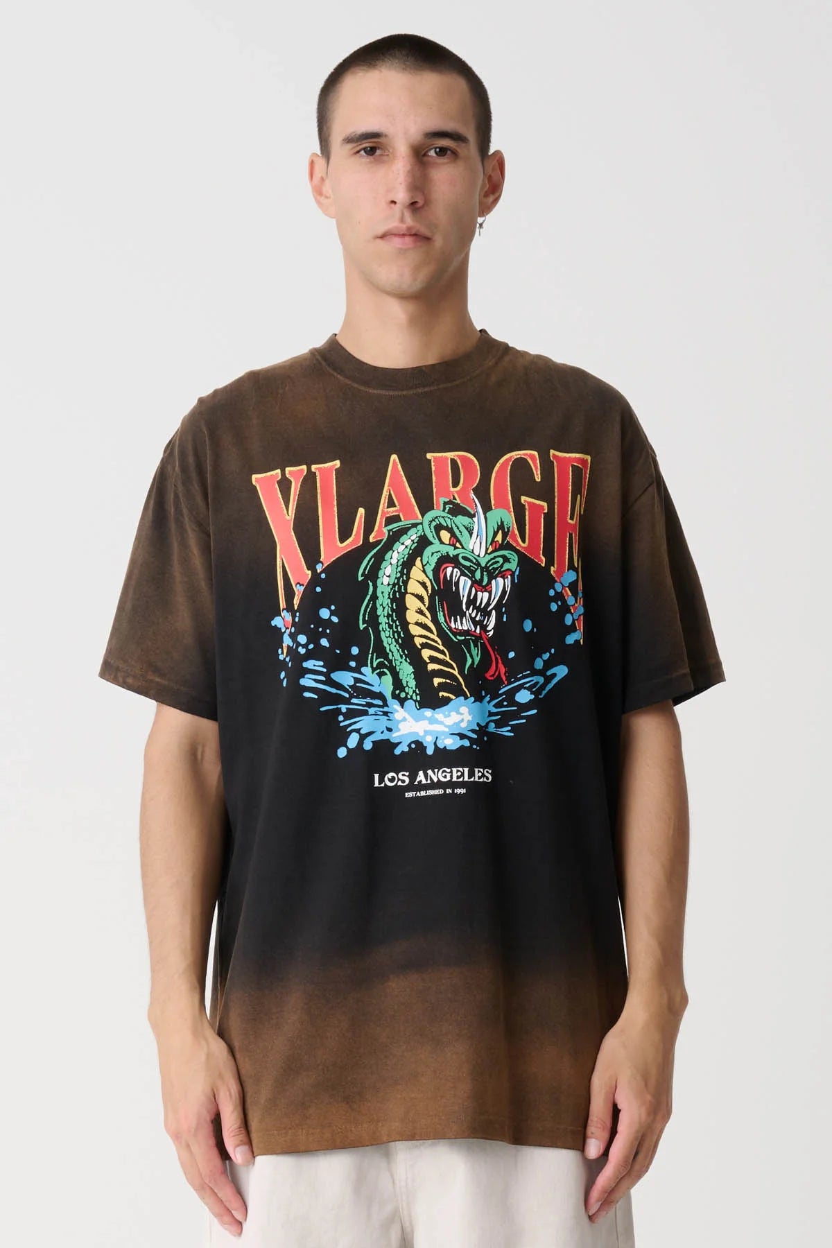 XLARGE // Serpent LA SS Tee COFFEE