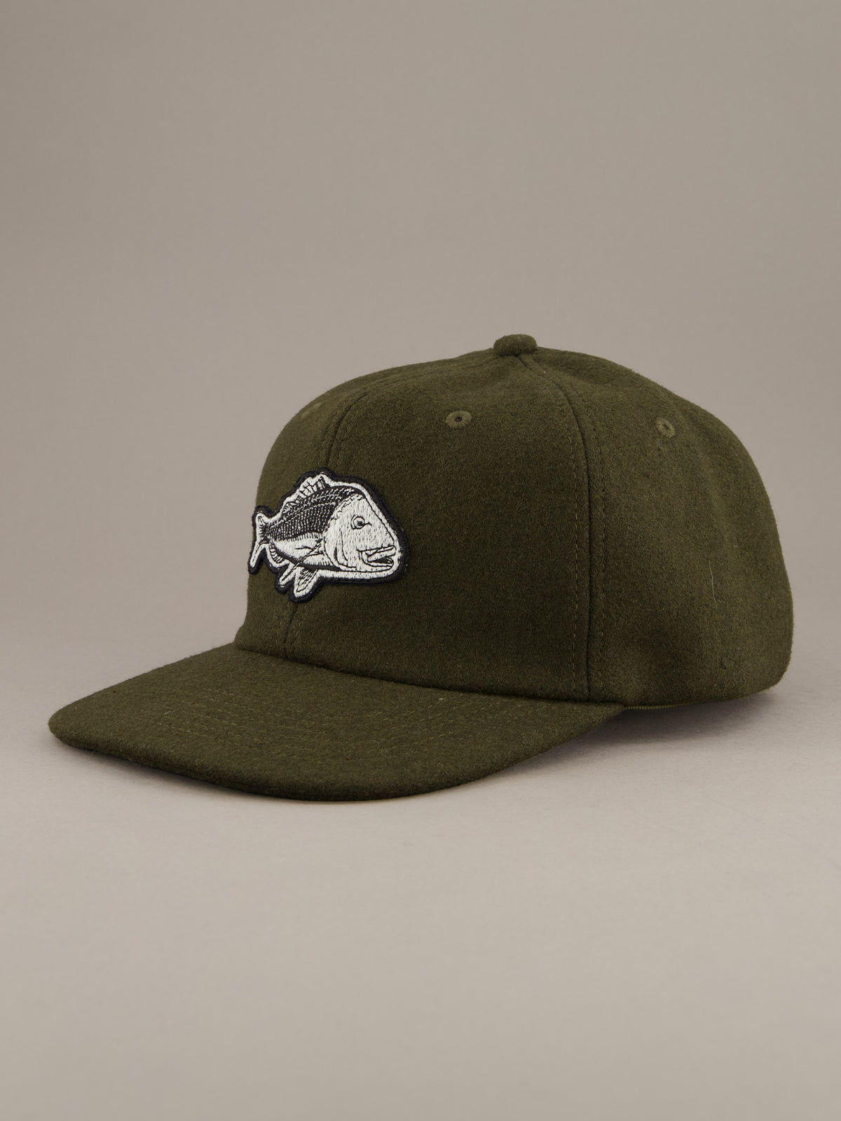 JAF // Snapper Felt Cap PINE NEEDLE