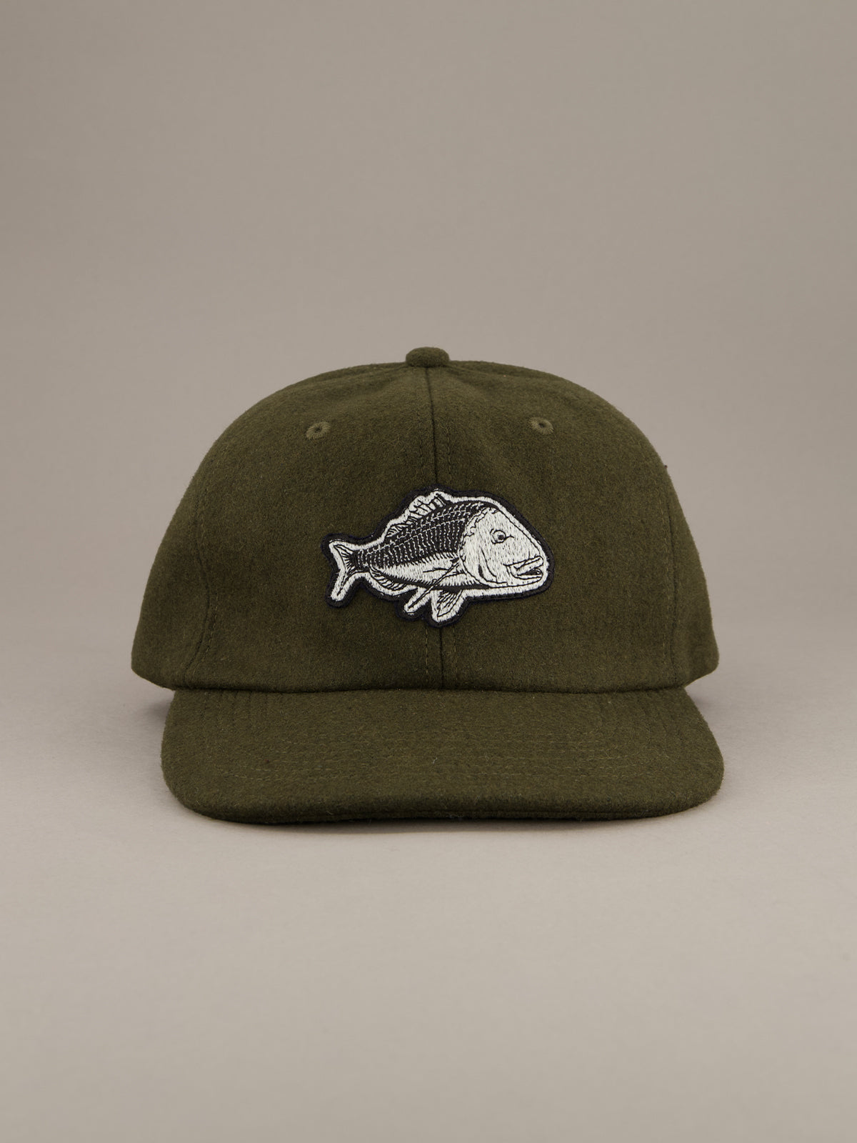 JAF // Snapper Felt Cap PINE NEEDLE