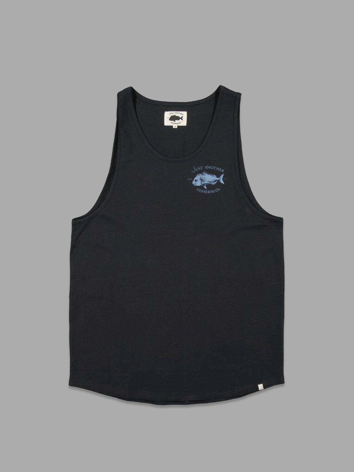 JAF // Snapper Logo Singlet BLACK