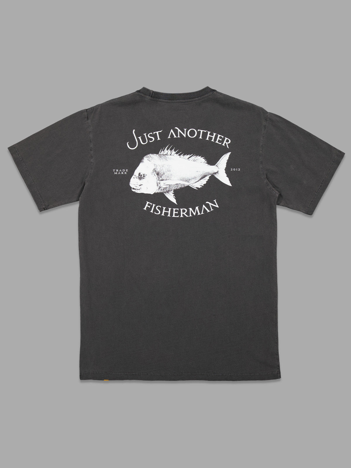 JAF // Snapper Logo Tee AGED BLACK/WHITE