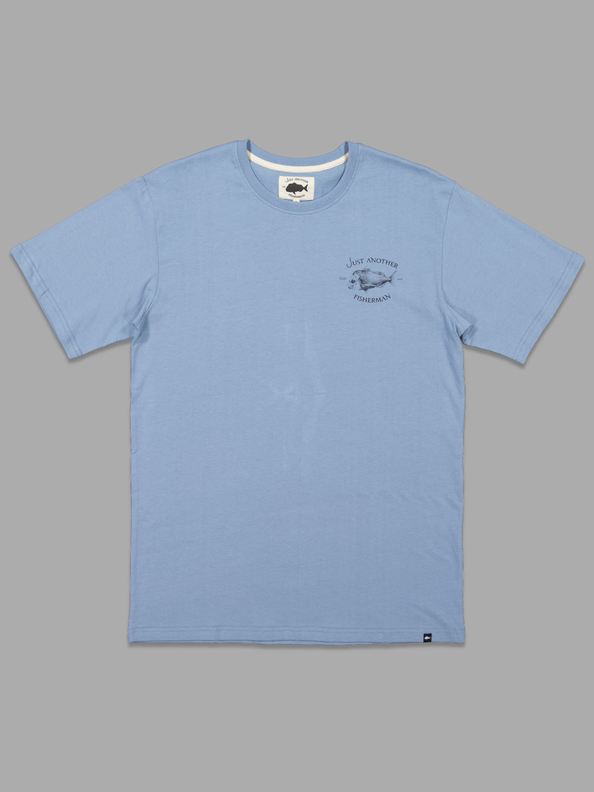 JAF // Snapper Logo Tee FADED DENIM