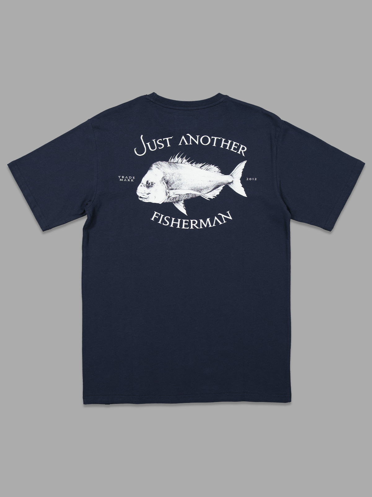 JAF // Snapper Logo Tee NAVY/WHITE