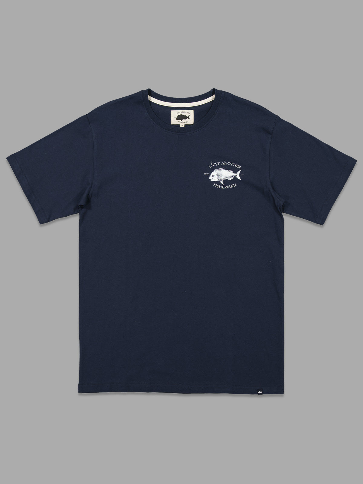 JAF // Snapper Logo Tee NAVY/WHITE