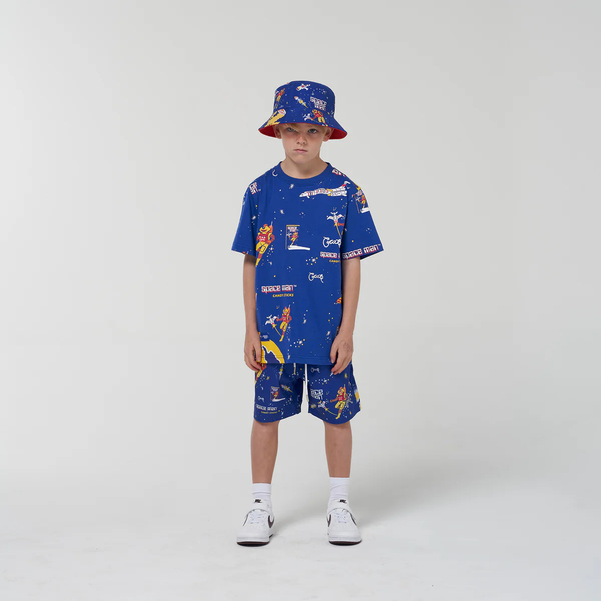 CRATE KIDS // Crate Kids X Spaceman Candy Swim Shorts BLUE