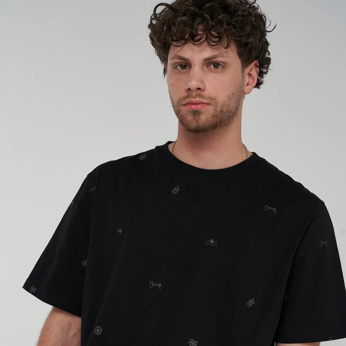 CRATE // Crate SS24 Simple Print T-Shirt BLACK