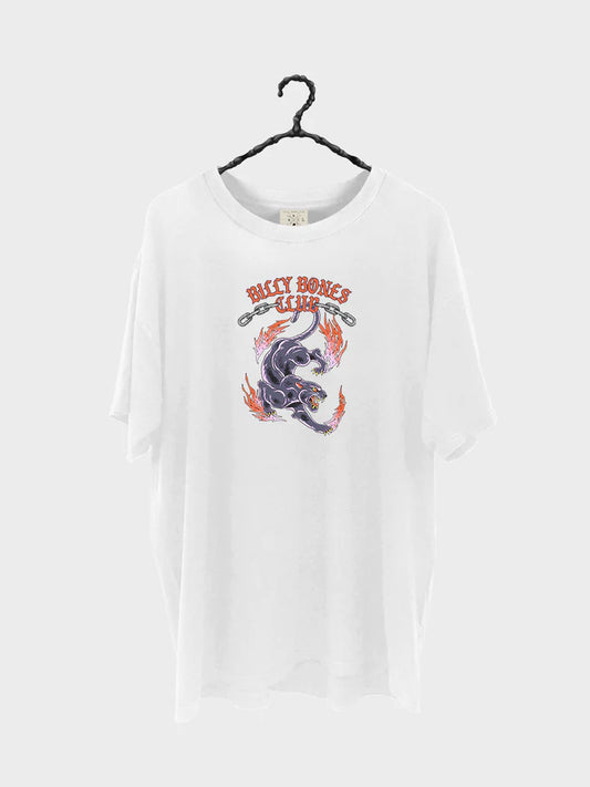 BILLY BONES // Panther Tee VINTAGE WHITE