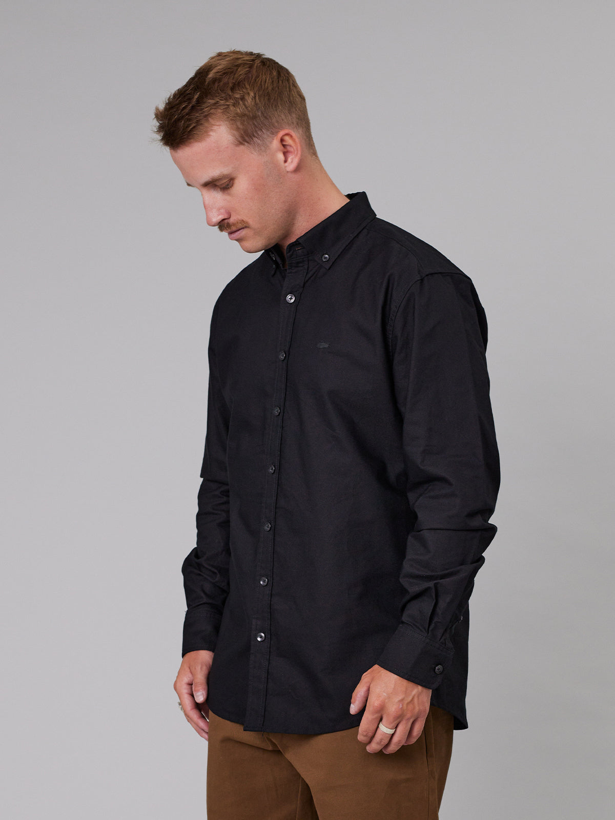 JAF // Stamp Work Shirt BLACK