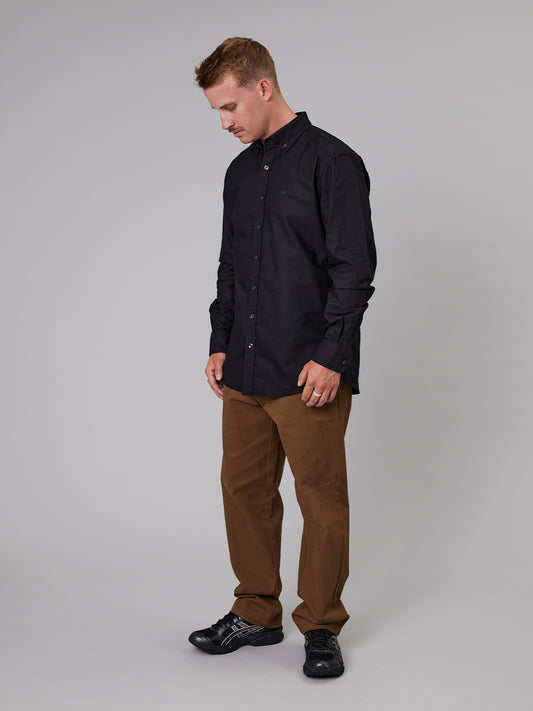 JAF // Stamp Work Shirt BLACK