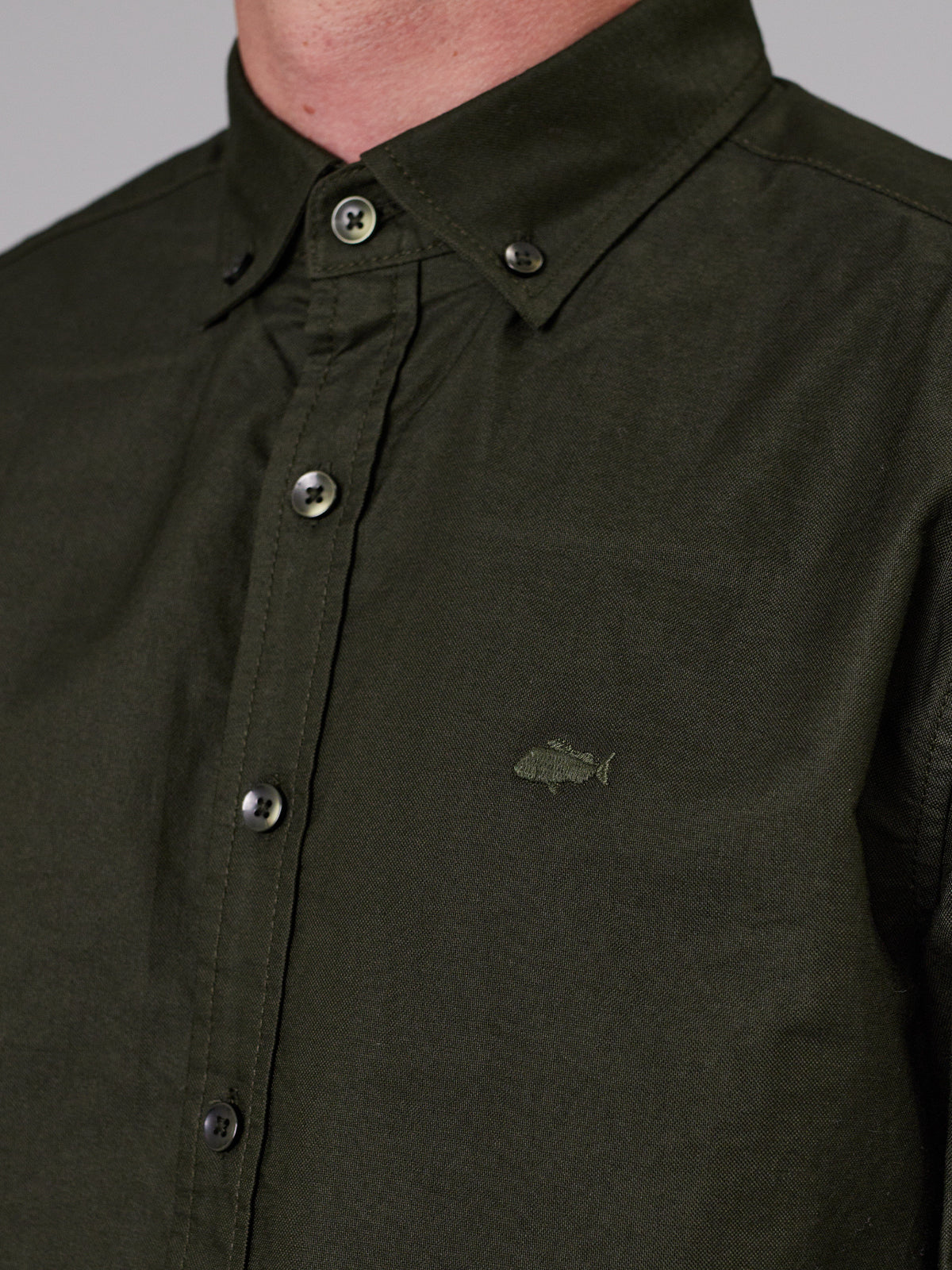 JAF // Stamp Work Shirt OLIVE