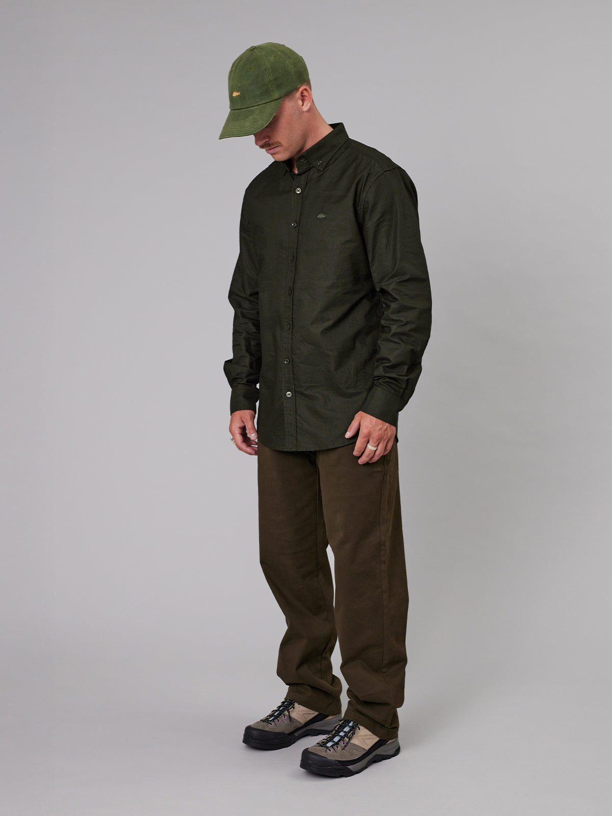 JAF // Stamp Work Shirt OLIVE