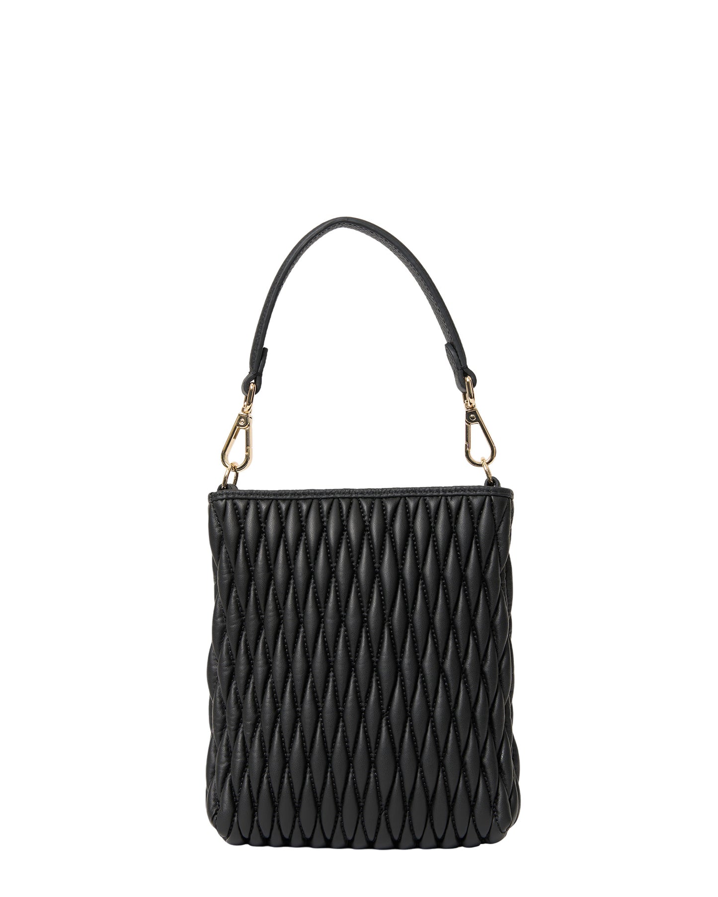 SABEN // Coco Mini Bag BLACK DIAMOND QUILT